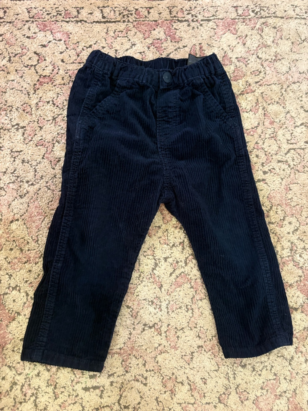 H&M Navy Corduroy Kids Pants